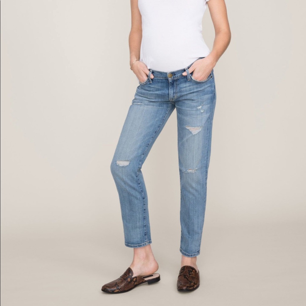 Hatch Maternity Current Elliot the New Boyfriend Jean- super loved destroy 27